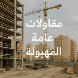 مقاولات عامة المهبولة